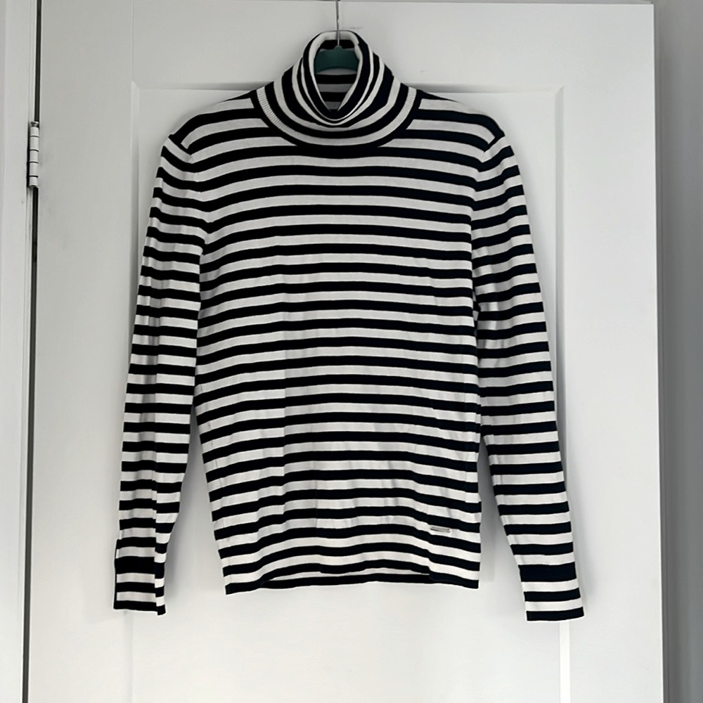 Tommy Hilfiger Striped Turtle Neck
